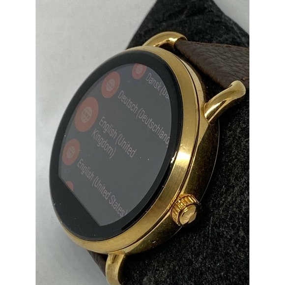 Fossil Gen 3 Authentic Genuine Smart Watch Custom Band FTW2102 LT256